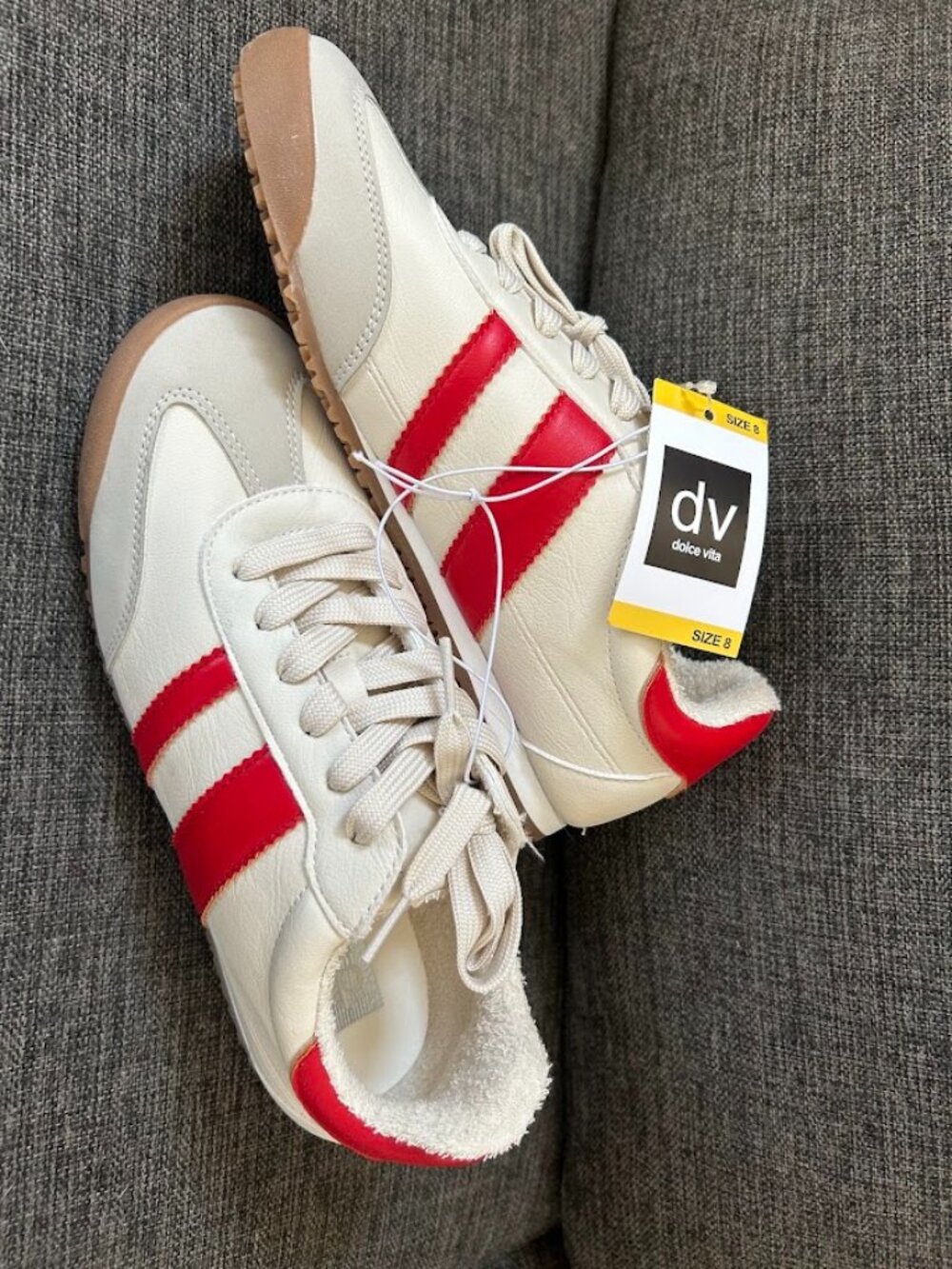 New!  Dolce Vita Women's Retro Lace-Up Sneaker